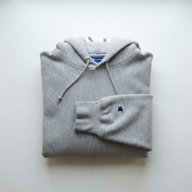 Hoodie Champion Reverse Weave gris