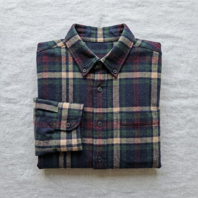 Chemise en laine à carreaux Uniqlo x JW Anderson