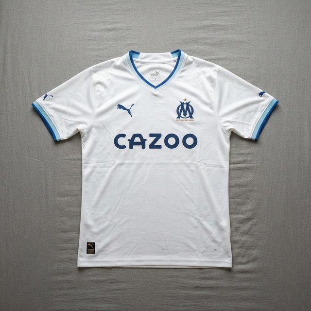 Maillot Olympique de Marseille domicile blanc